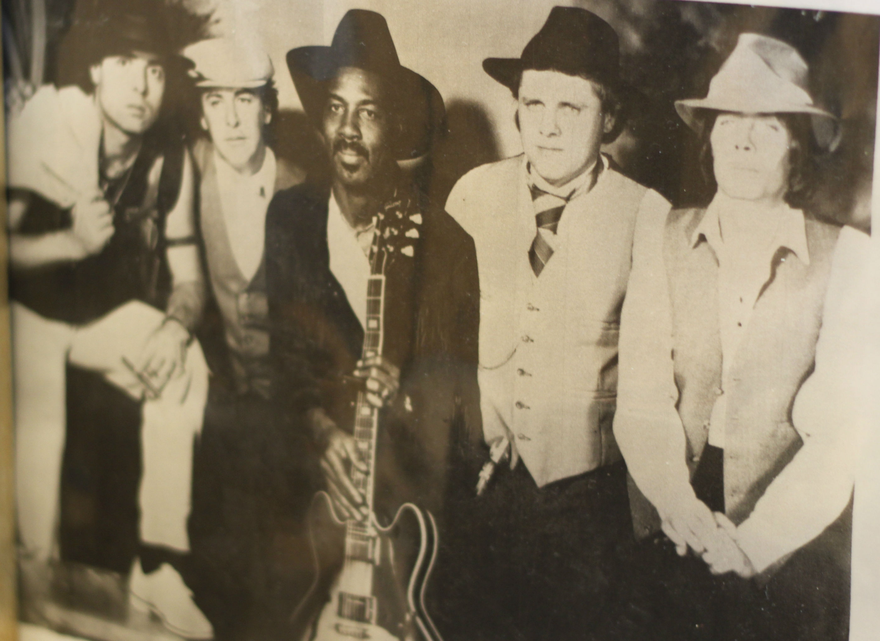 Doc Wright (second from right) is considered by many to be a legend in the Windsor music scene. 