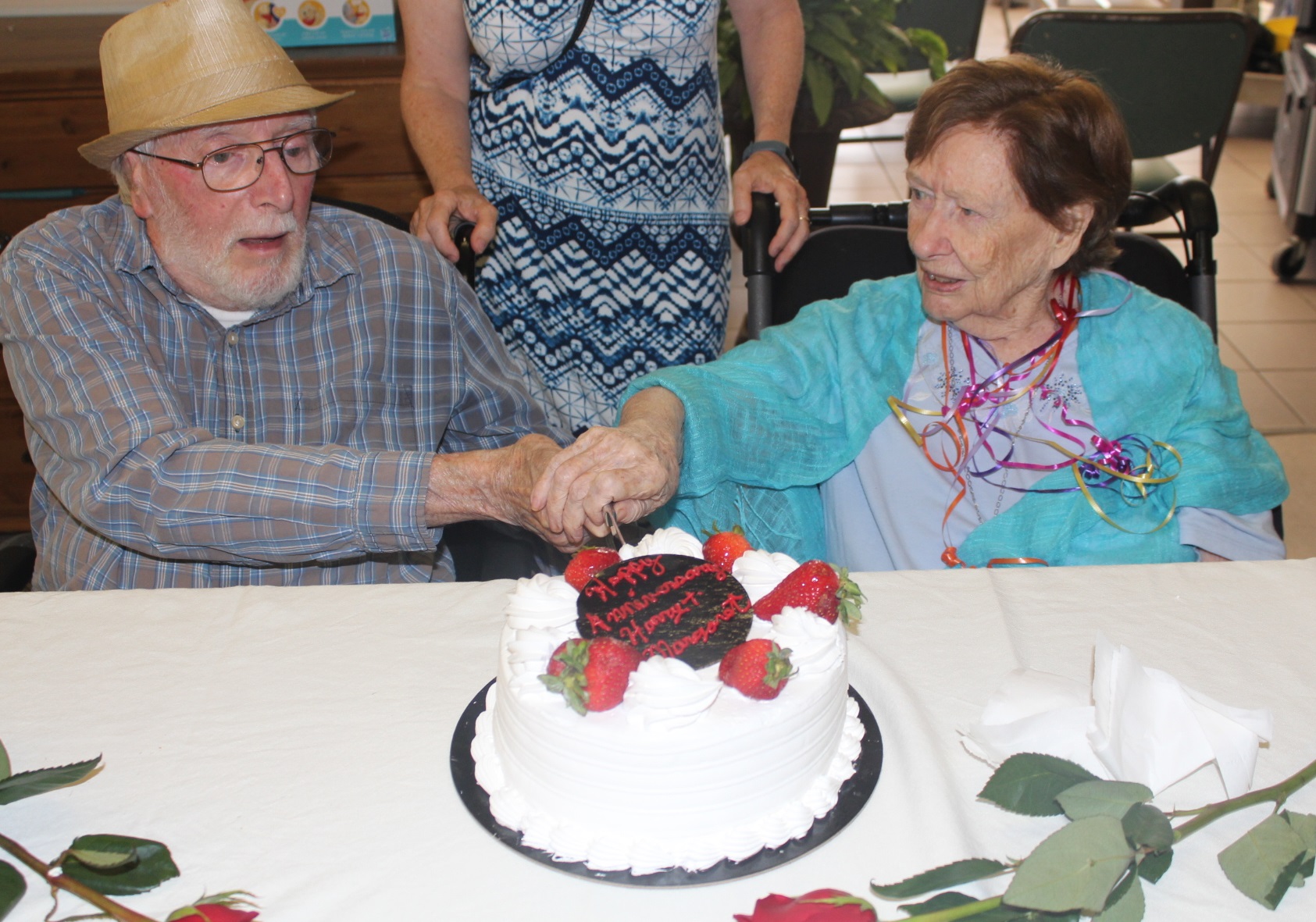 A renewal of vows for Harry and Margaret McMahon on Aug. 16 to mark their 65th Wedding Anniversary
