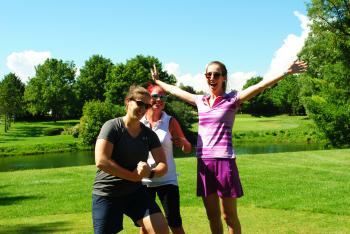 The annual golf tournament is a fun way to support the cause. 