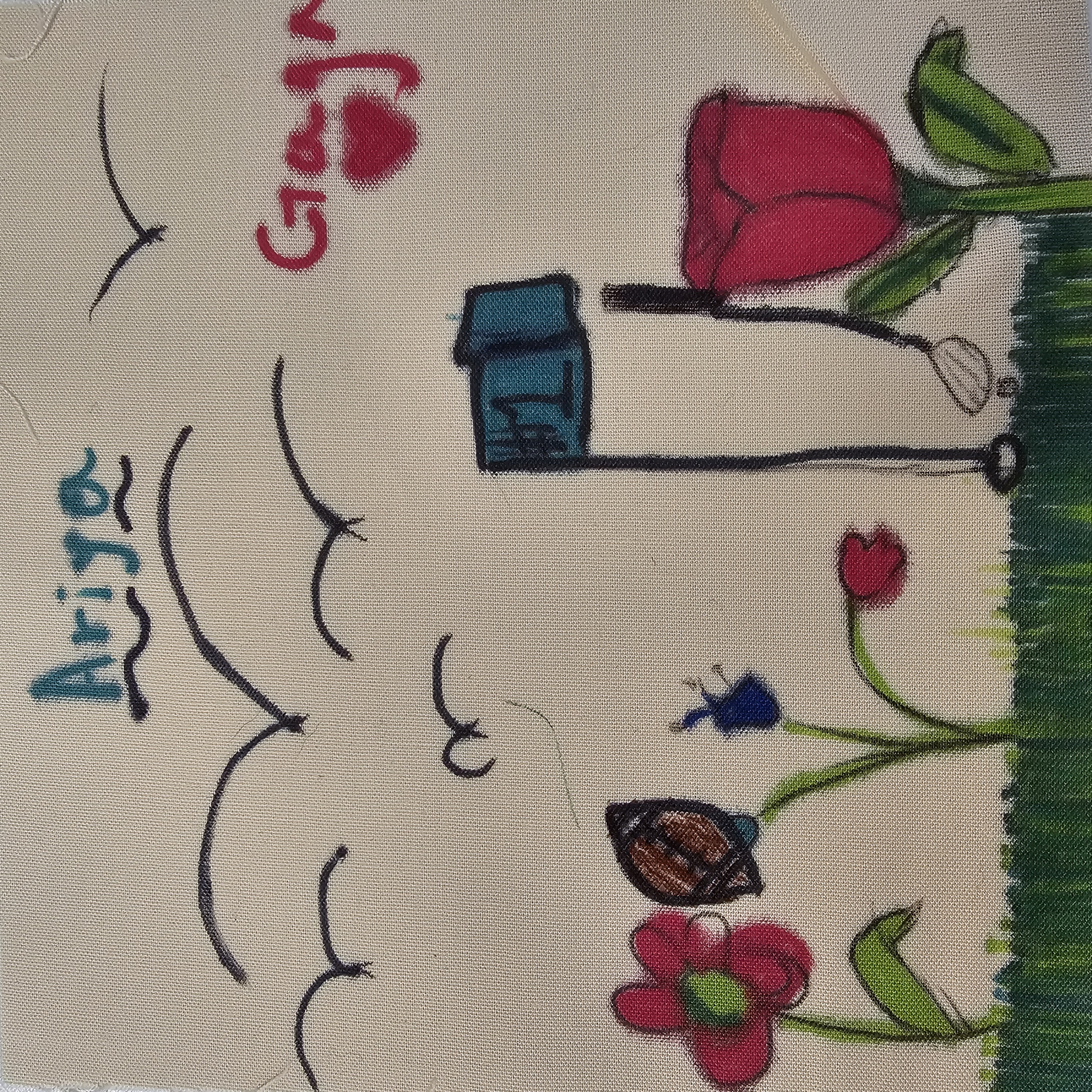 Quilt Square by Ariya