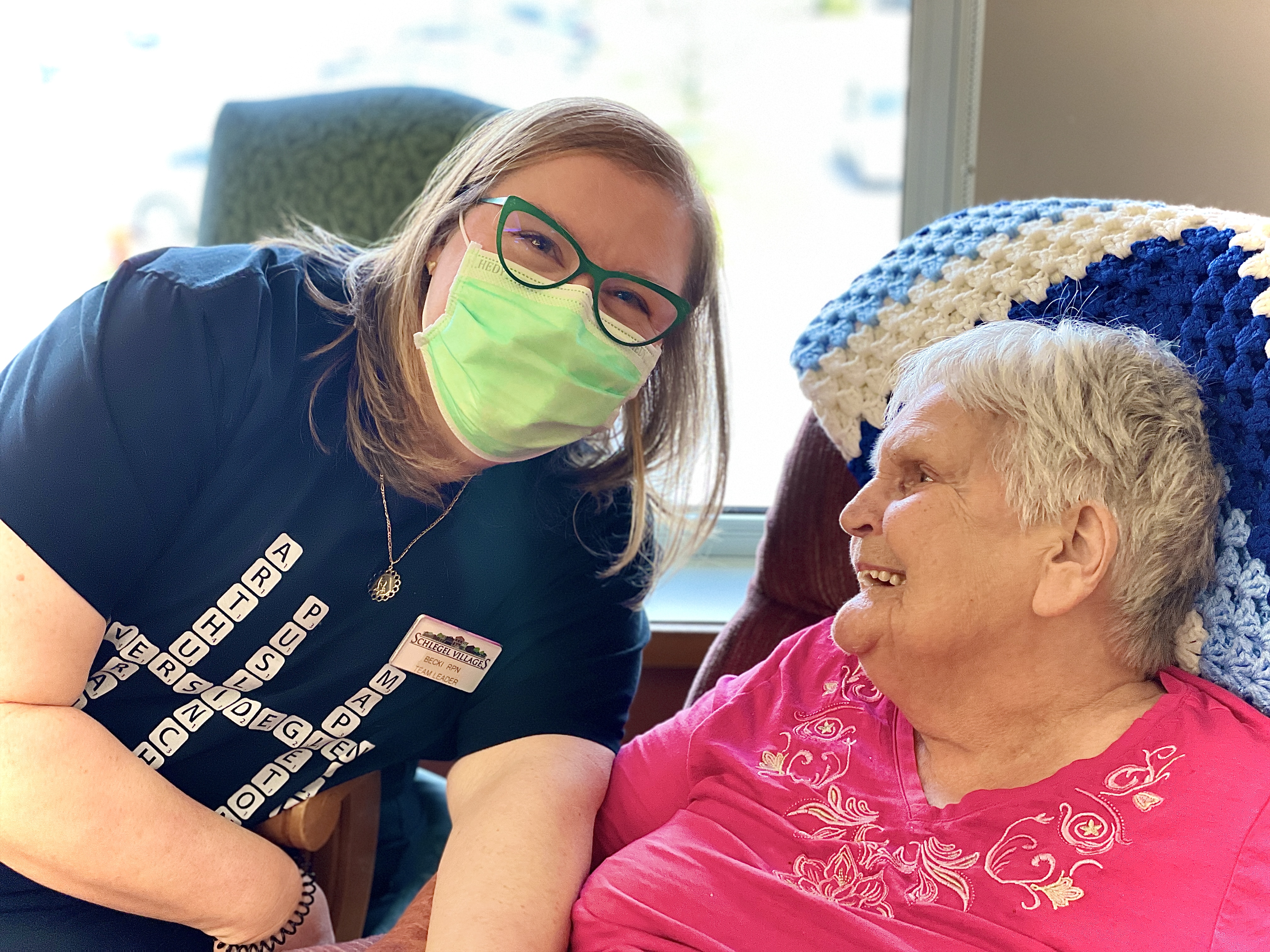 While Becki has proven to be a great clinical specialist as an RPN, her innate ability to connect with residents and families is one of her greatest attributes, say those who know her best.