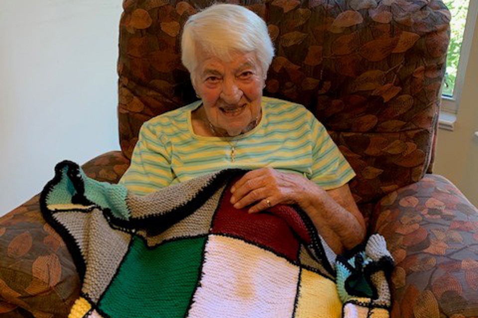 Dorothy was thrilled with the gift she received from friends who are so proud of her determination in the face of adversity.