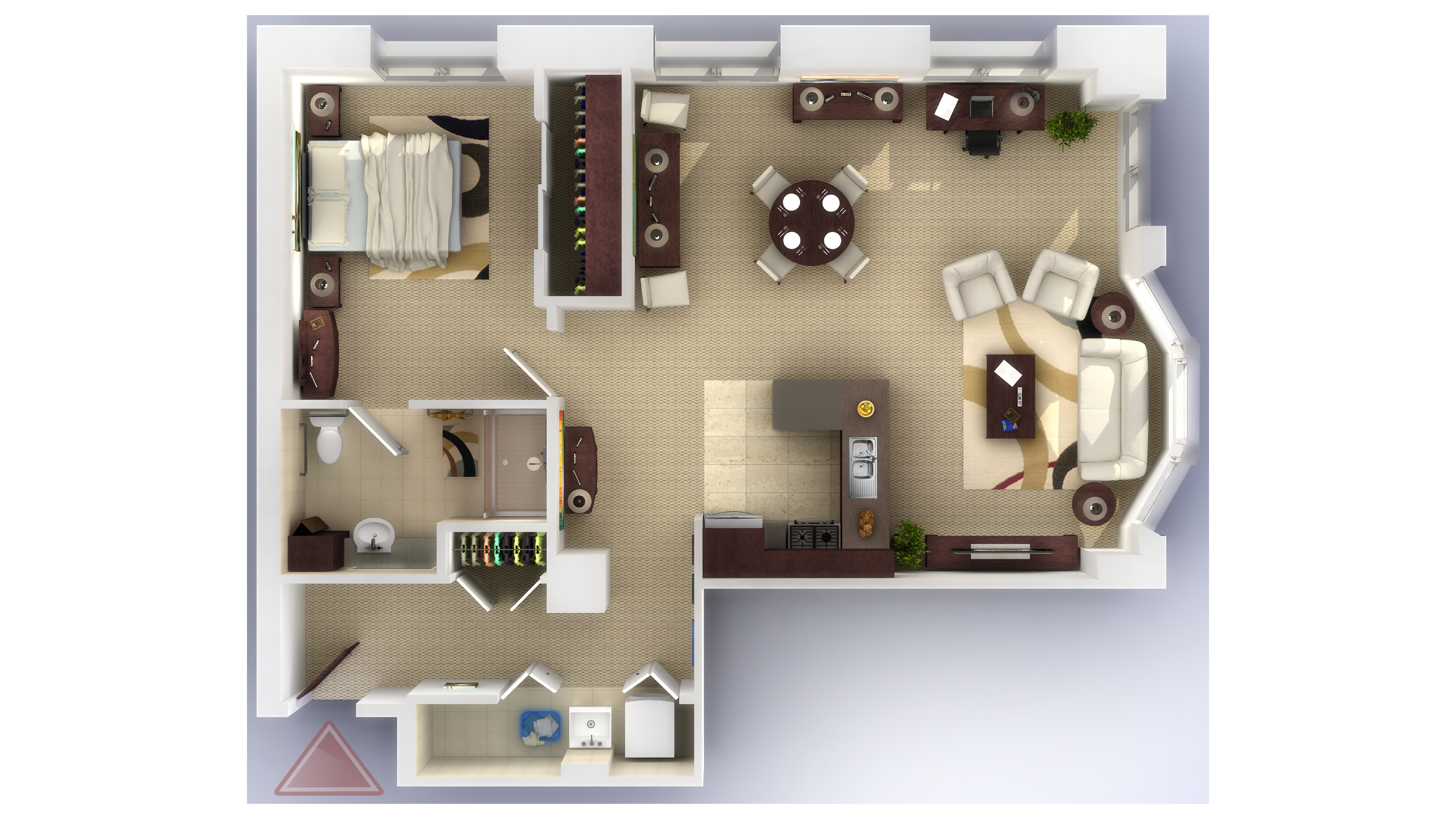 Ailsa Craig (Suite 2) One Bedroom