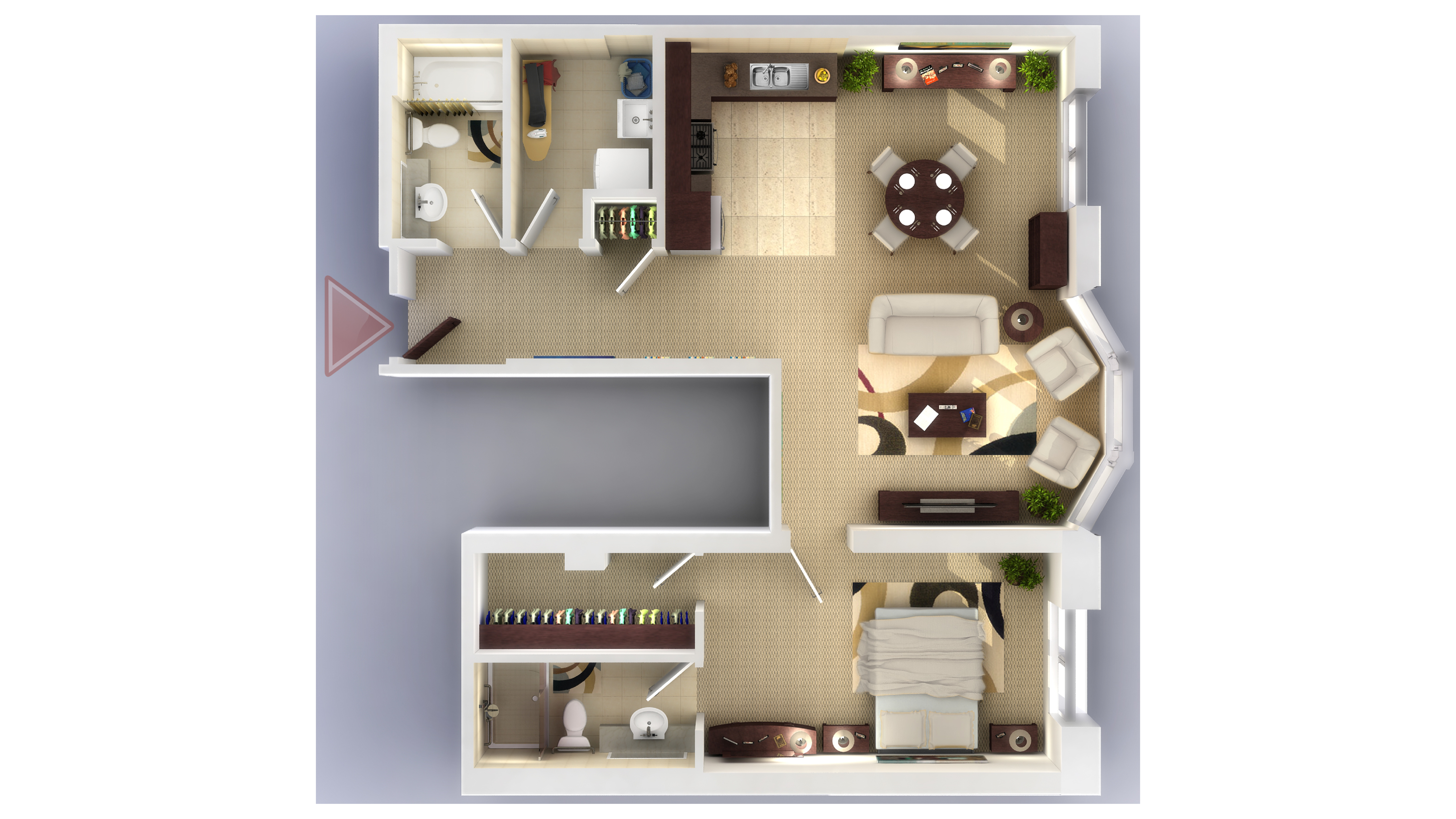 Ailsa Craig (Suite 3) One Bedroom