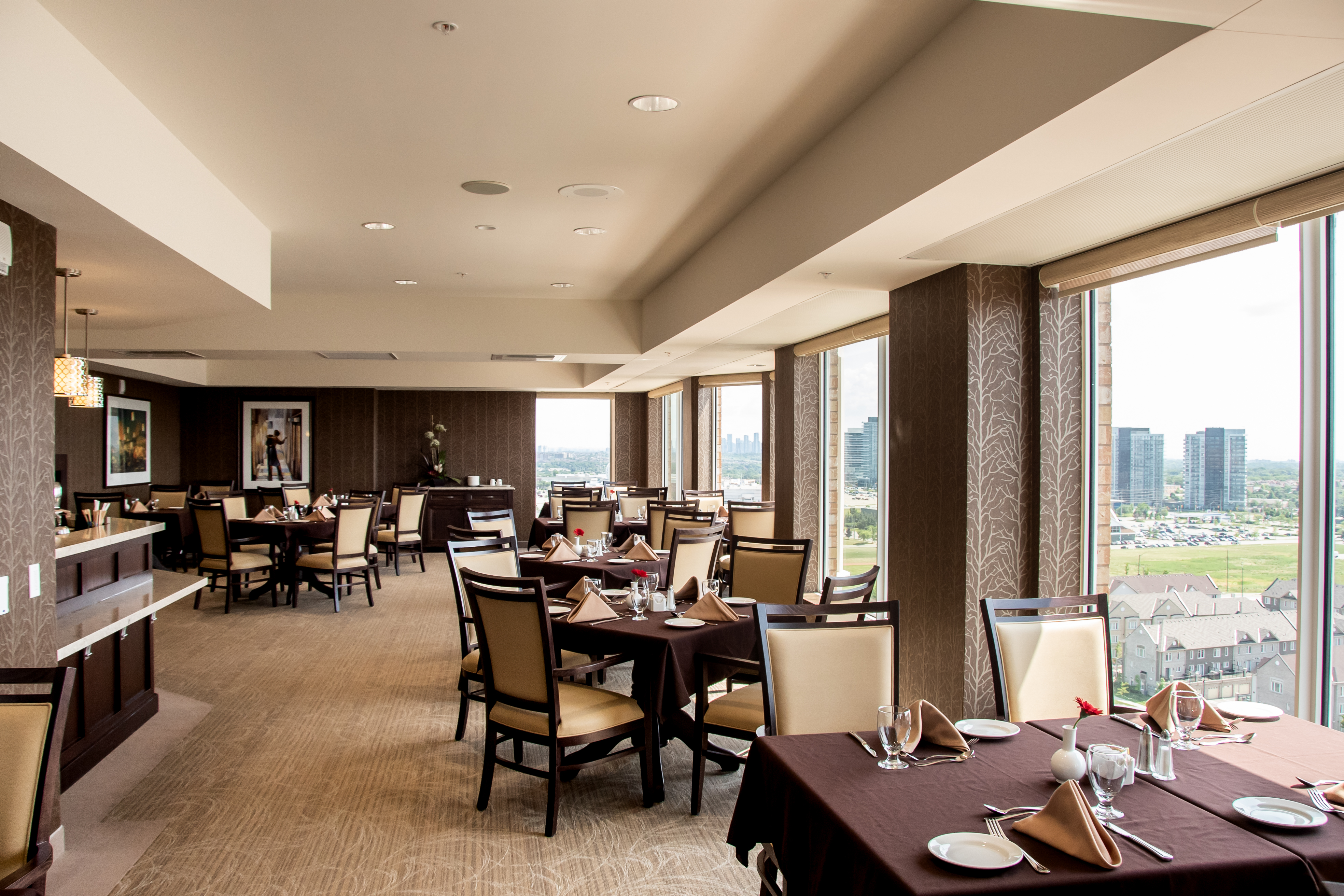The Ruby space on the top floor at The Village