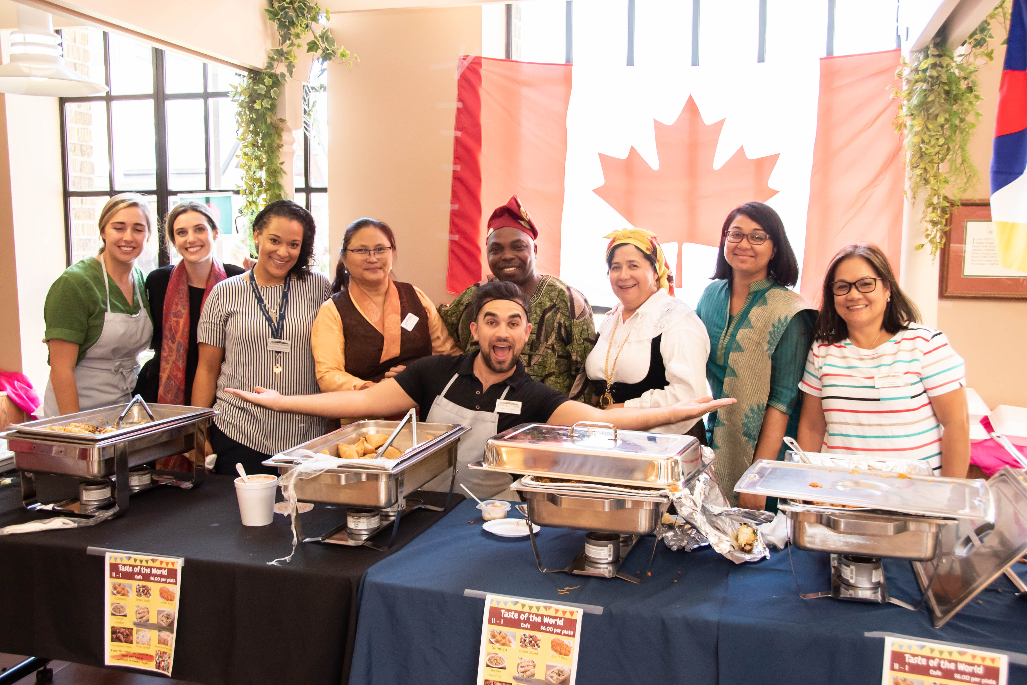Humber Heights team members celebrated the wonderful cultures of the Village during the final “Diversity Lunch” of the summer.