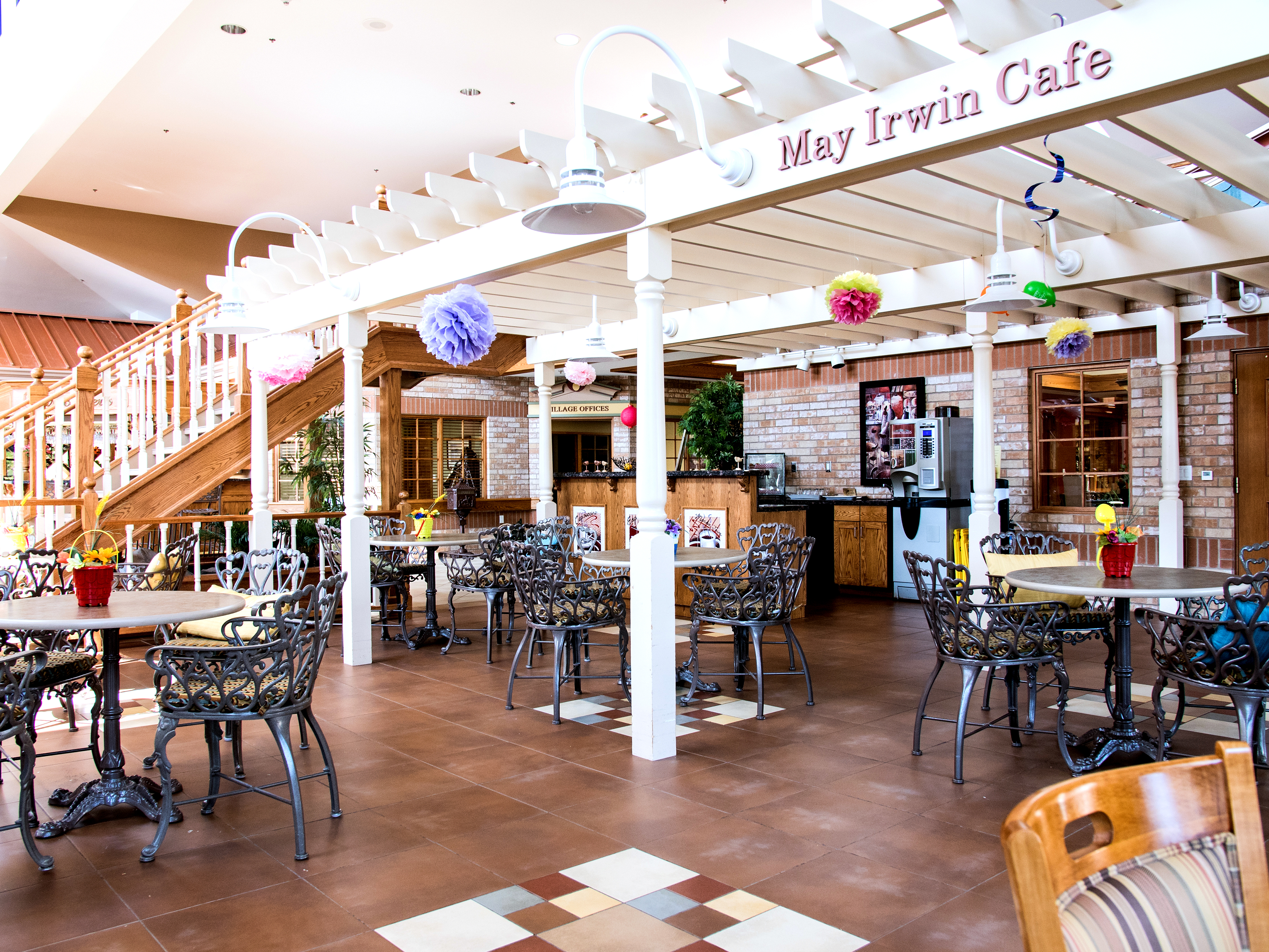Taunton Mills Interior photo of the May Irwin Cafe