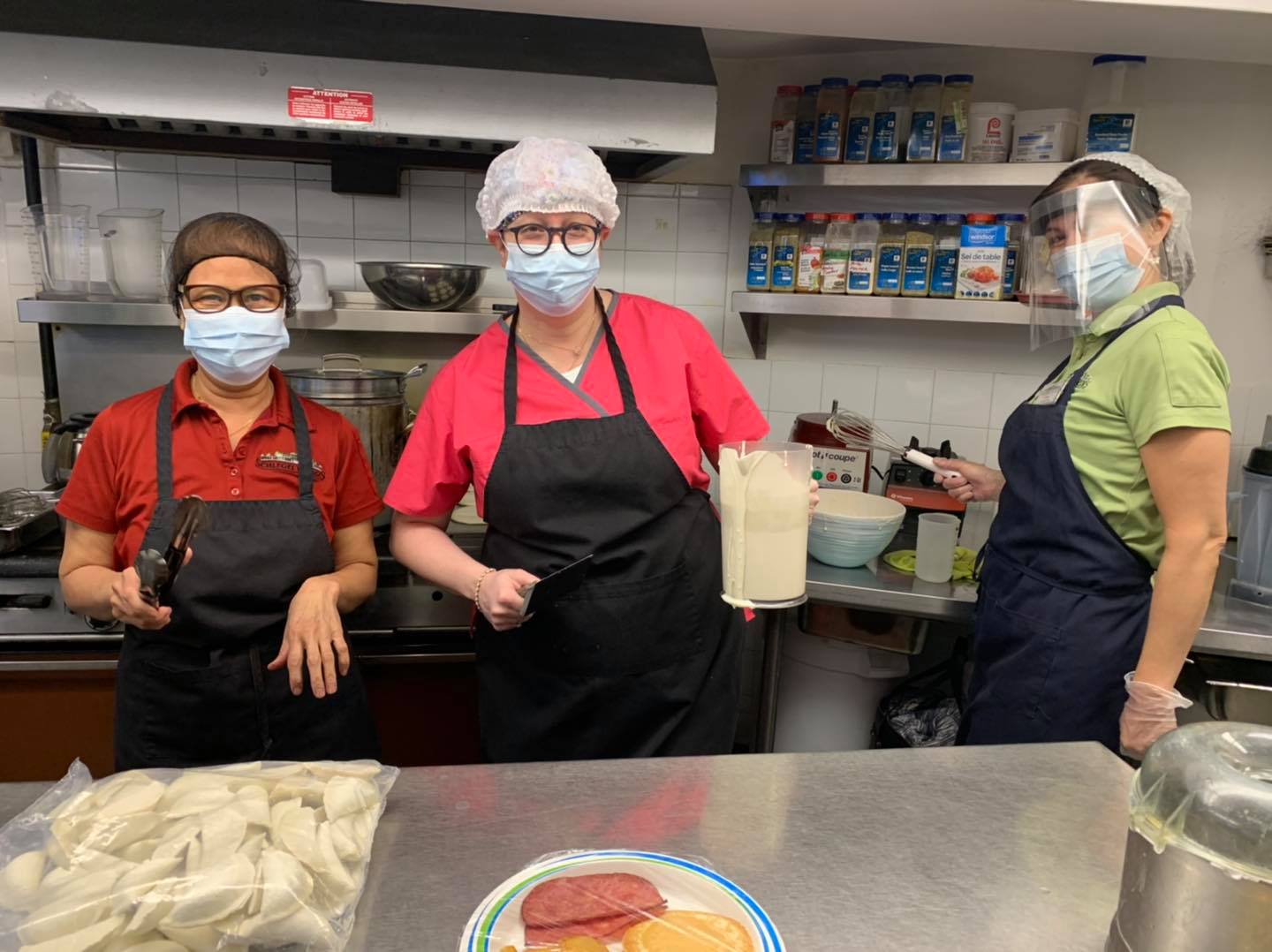 Team Members in the Kitchen