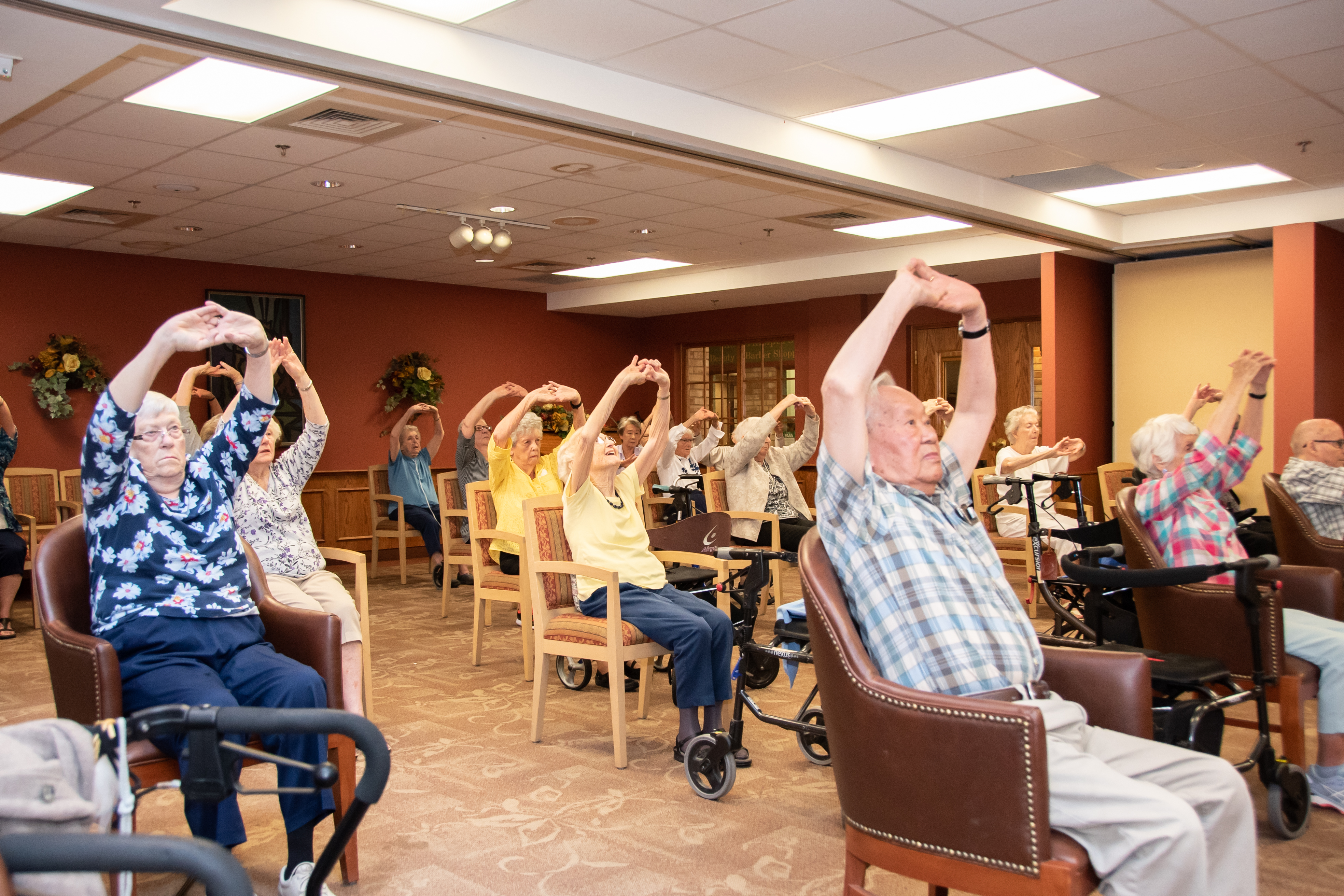 Program for Active Living exercise class