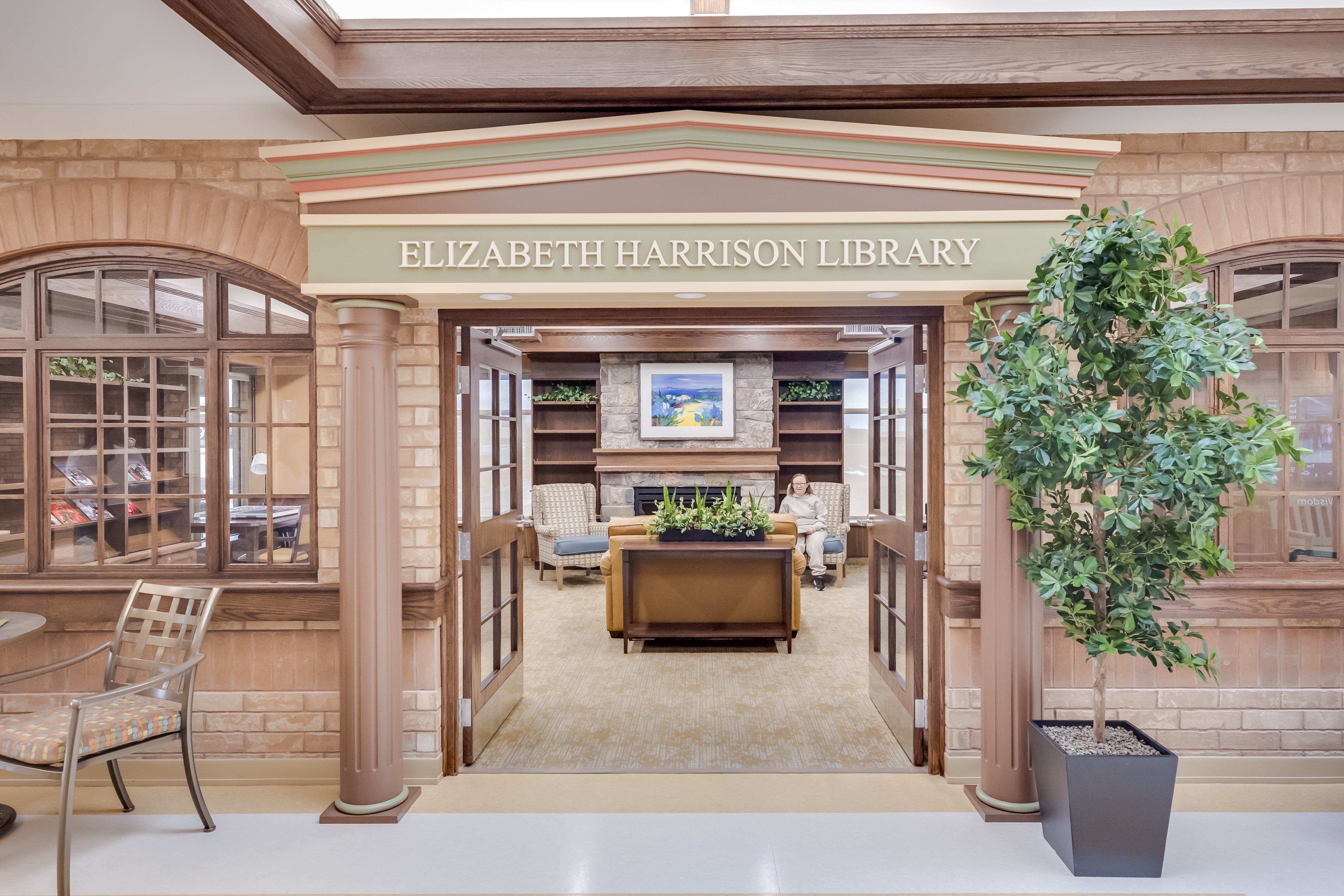 Elizabeth Harrison Library at Ridgeview Court