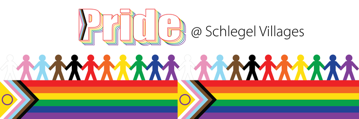 Pride at Schlegel Villages Banner