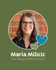 Barb Schlegel Volunteer Award recipient, Maria