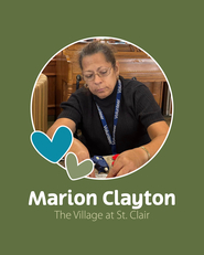 Barb Schlegel Volunteer Award recipient, Marion