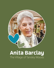 Barb Schlegel Volunteer Award recipient, Anita
