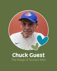 Barb Schlegel Volunteer Award recipient, Chuck