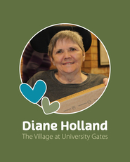 Barb Schlegel Volunteer Award recipient, Diane