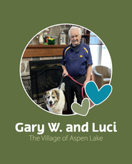 Barb Schlegel Volunteer Award recipient, Gary & Luci