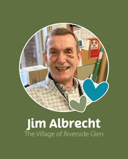 Barb Schlegel Volunteer Award recipient, Jim