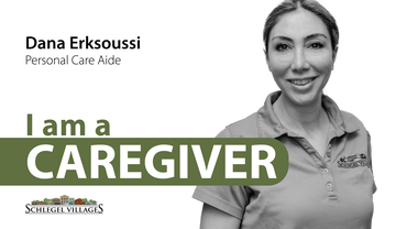 I am a caregiver - Dana Erksoussi