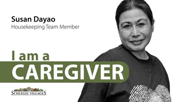 I am a caregiver - Susan Dayao