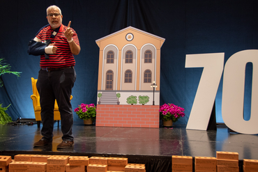 Nouman Ashraf keynote speaker at Schlegel Villages Leadership conference