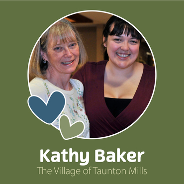 Kathy, Barb Schlegel Volunteer Award at Taunton Mills