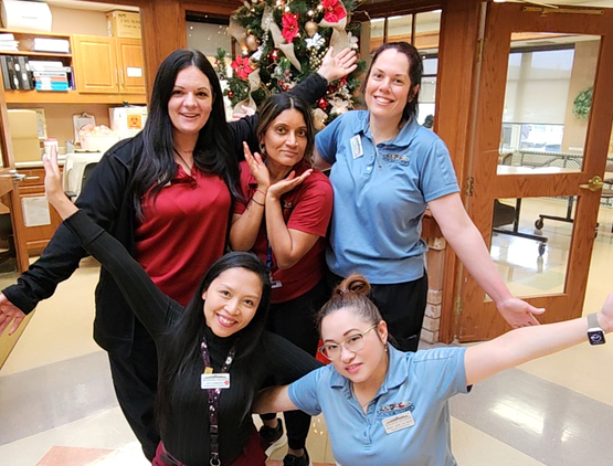 Joy and her team of skin health supporters