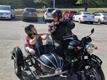 Thanks to Teresa and the Senior Wish Association, John was able to feel the wind upon his face again.