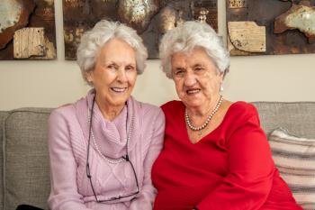 “It’s the relationships that form that matter and companionship is important," says Bev Saynor (right).