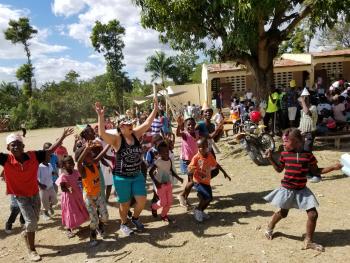 During the 2018 voyage to Haiti, Schlegel Ambassadors had many opportunities to connect with those who benefit most  from the Chemen Lavi Miyò program. 