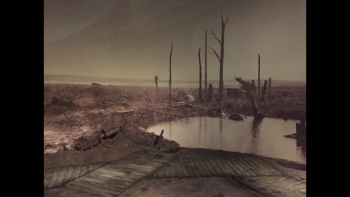A photo of the Passchendaele exhibit at The Canadian War Museum. No veterans of The Great War are alive today, but their efforts will never be forgotten.